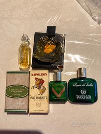 Mignon profumi sei pezzi vintage