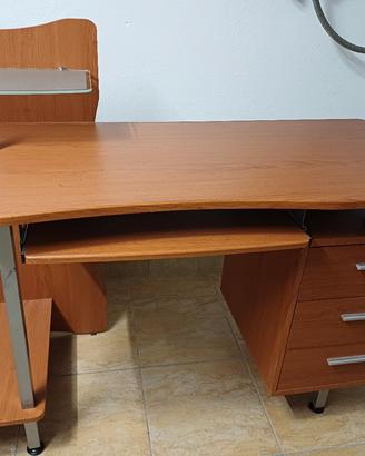 scrivania portatile pc  130 x  58 x h 100