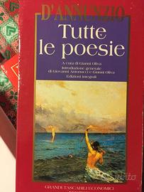 D'ANNUNZIO tutte le poesie - cofanetto