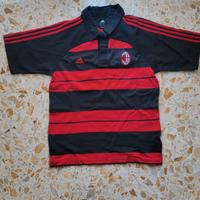 Maglia Polo Adidas Milan Originale S 100% Cotone 