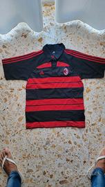 Maglia Polo Adidas Milan Originale S 100% Cotone 