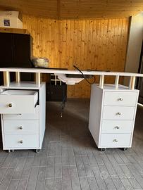 Tavolo Professionale per Manicure e Ricostruzione