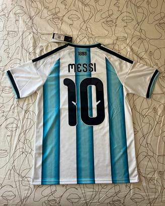 Maglia Argentina home Mondiali 2026 Messi 10