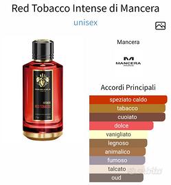 Mancera Red Tobacco Intense 120ml EXTdP