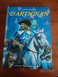 Libro  'D'Artagnan' di M. Grillandi ed del 1971