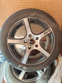 Set 4 Cerchi in lega MAK 16"+Gomme Pirelli  al 70%