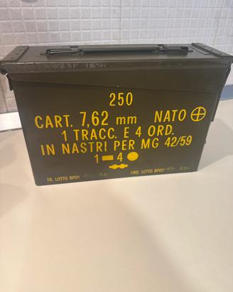 Cassetta Militare Porta Munizioni