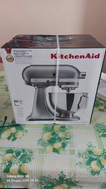Planetaria KitchenAid 4,3L NUOVA  Grigio Argento".