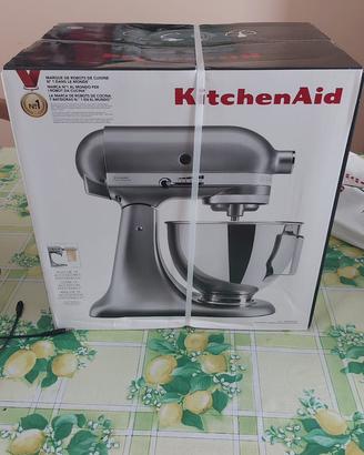 Planetaria KitchenAid 4,3L NUOVA  Grigio Argento".