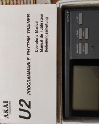 Akai u2 metronomo programmabile per batteria