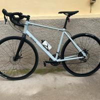 Bici da corsa TRIBAN RC120 grigio chiaro