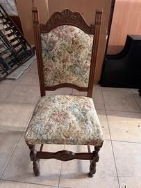 Sedia in legno vintage