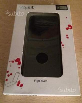 IPhone SE-5s Xqisit cover flip verticale nera NEW