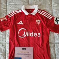 Maglia Calcio Match Worn Siviglia FC Adidas