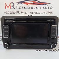 AUTORADIO VOLKSWAGEN Golf 5 Berlina 3C8035195A BKG