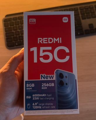 Xiaomi Redmi 15C 256GB + Garanzia e Scontrino