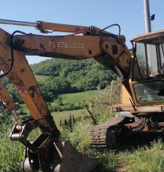 Escavatore fiat hallis fe12 lc