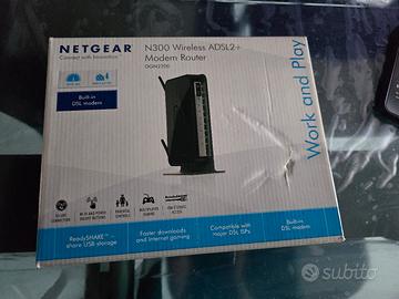 Netgear DGN2200 Modem Router, Wi-Fi N300 Mbps