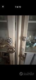 Vetrina Shabby Chich bianca