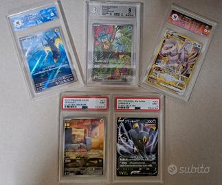 Lotto Carte Pokemon Gradate