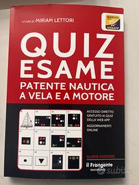 Libro quiz esame patente Nautica Il FRANGENTO NUOV