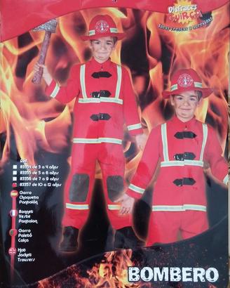 Vestito di Carnevale - Vigile del Fuoco (Pompiere)