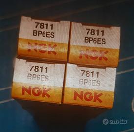 CANDELE MOTORE NKG 4 pezzi nuove