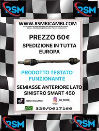 SEMIASSE ANTERIORE LATO SINISTRO SMART 450