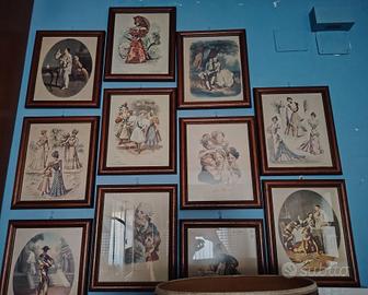 Quadri "stampe d'epoca" 