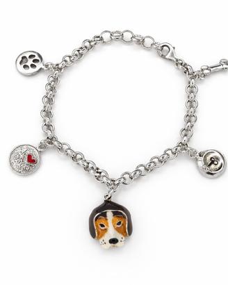 BRACCIALE ARGENTO 925 I LOVE DOGS