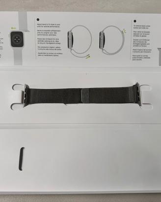 Cinturino Apple Watch Milanese Loop acciaio