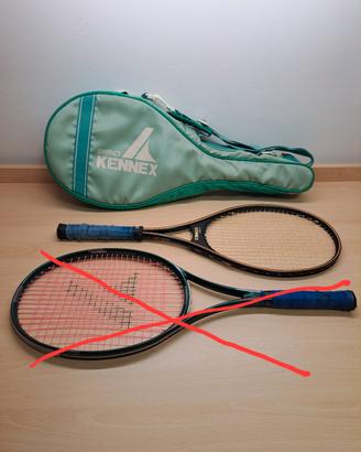 Racchetta da tennis Prokennex vintage con custodia