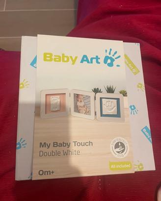 Baby art cornice foto e impronte neonato