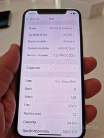 iphone x 64 G