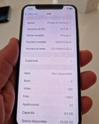 iphone x 64 G