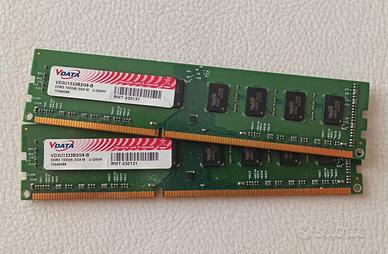 DDR 2 DDR 3 - 2 Gb , 1 Gb per PC