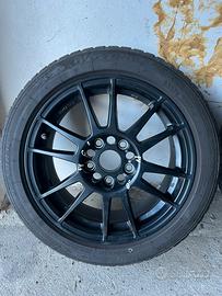 Set cerchi EVOCORSE R16 + treno gomme m+s TOYO