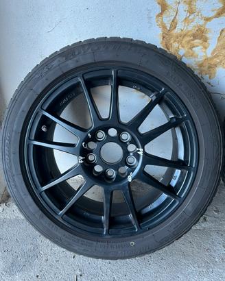 Set cerchi EVOCORSE R16 + treno gomme m+s TOYO
