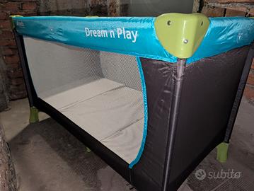 Lettino da campeggio/box HAUCK DREAM 'N PLAY