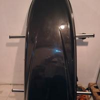 set baule tetto più barre 