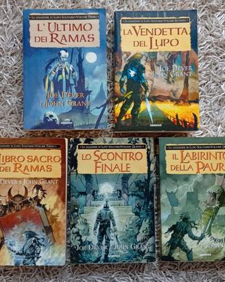 LE LEGGENDE DI LUPO SOLITARIO 5 Volumi