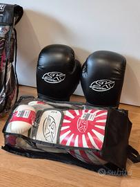Guantoni boxe Sport & Kombat 6 oz + 8 oz