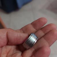 Anello uomo metallo