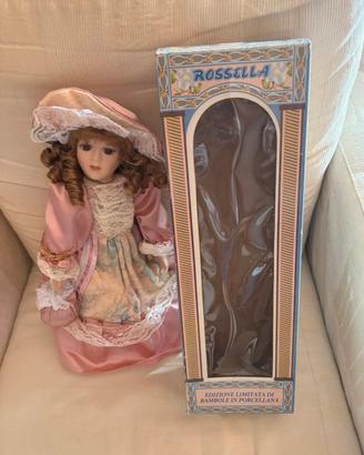 Bambola porcellana vintage Rossella ed. limitata