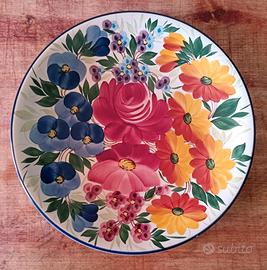 piatto Friulano decorato a mano