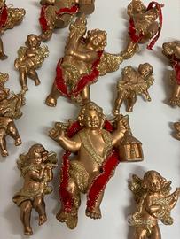 Angeli placcati oro