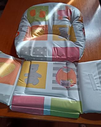 Cuscino imbottito per seggiolone