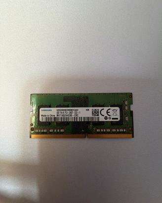 Ram 4gb per portatili