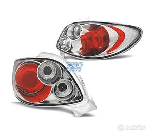 FARI POSTERIORI PER PEUGEOT 206 CC 98- LOOK CROMAT