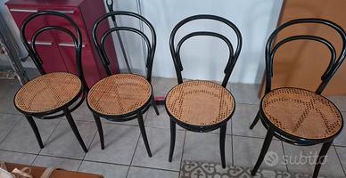 4 sedie originali THONET VIENNA 14